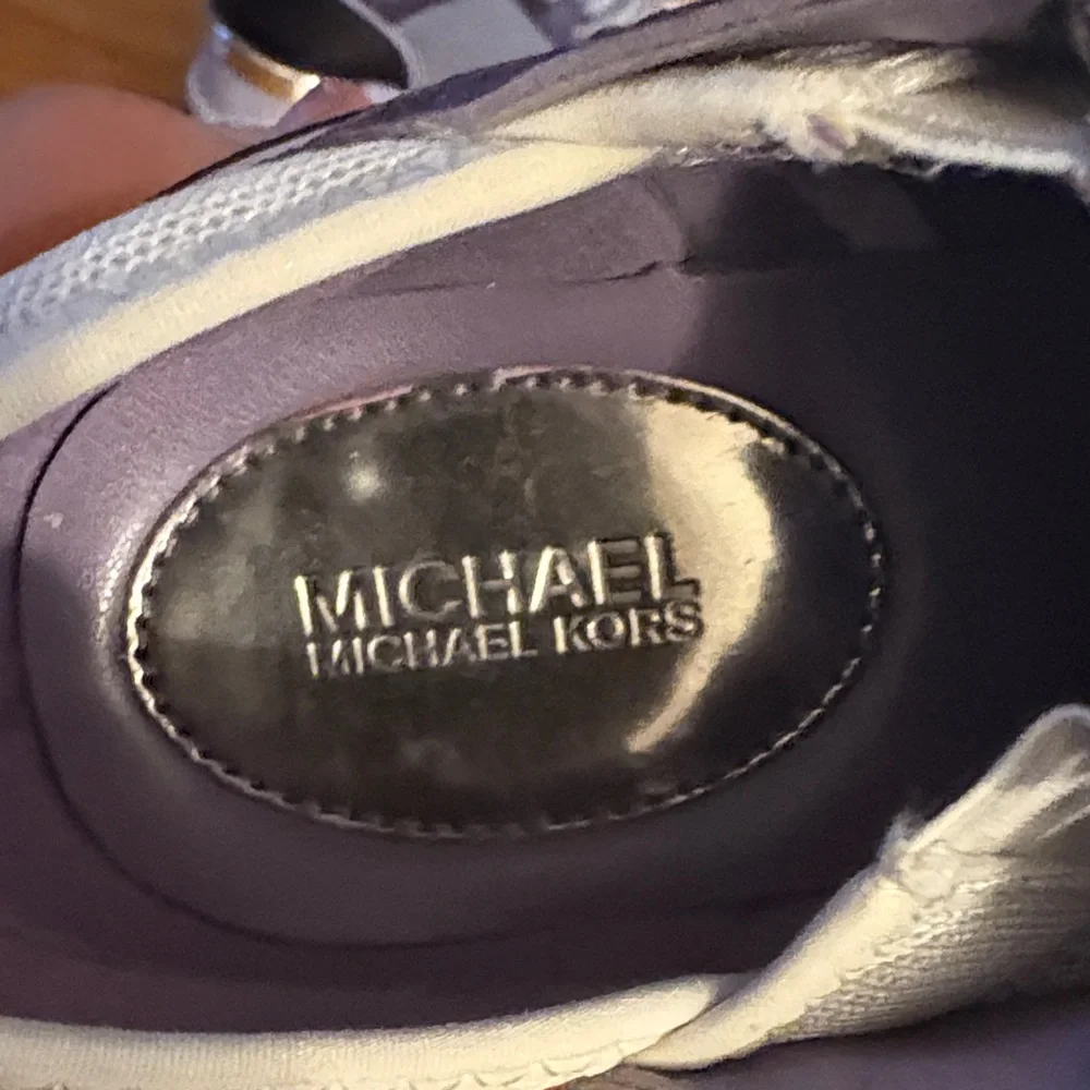 Michael Kors Lavender and White Sneakers - Picture 4 of 11